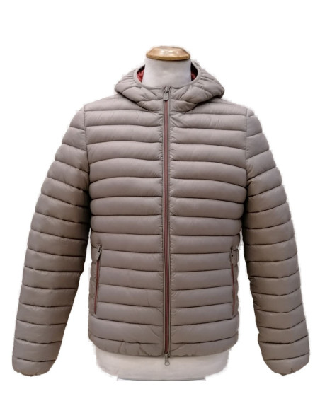 Piumino ecologico con cappuccio Piumino ecologico con cappuccio