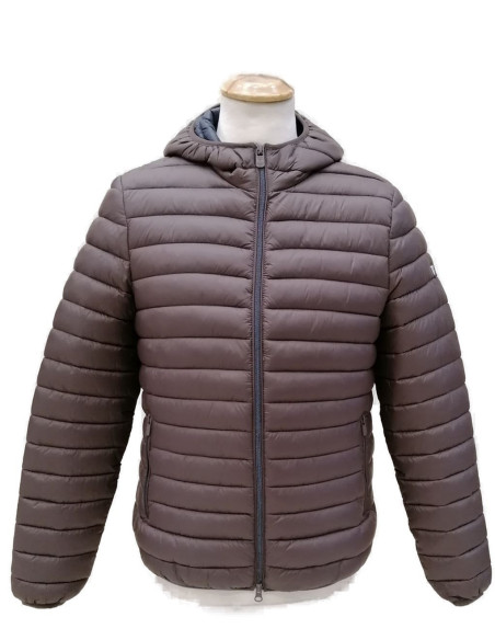 Piumino ecologico con cappuccio Piumino ecologico con cappuccio