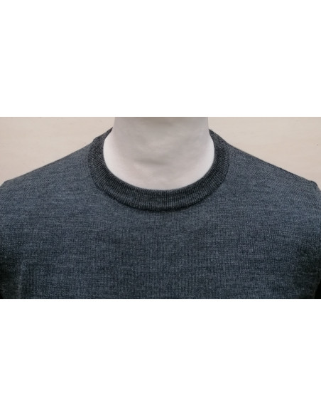 Maglione Uomo Lana Merino Girocollo Maglia Manica Lunga Sottile Casual Maglione Uomo Lana Merino Girocollo Maglia Manica Lunga Sottile Casual