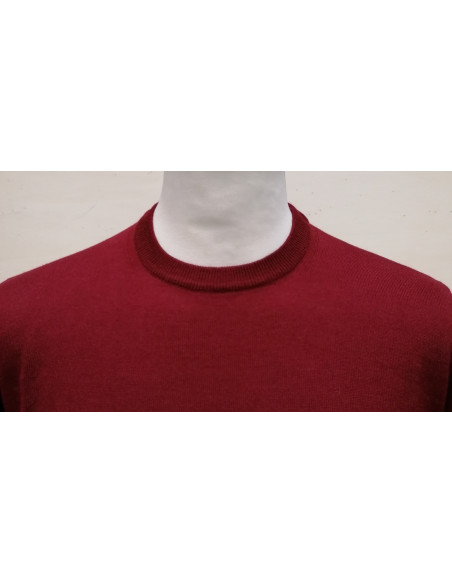 Maglione Uomo Lana Merino Girocollo Maglia Manica Lunga Sottile Casual Maglione Uomo Lana Merino Girocollo Maglia Manica Lunga Sottile Casual