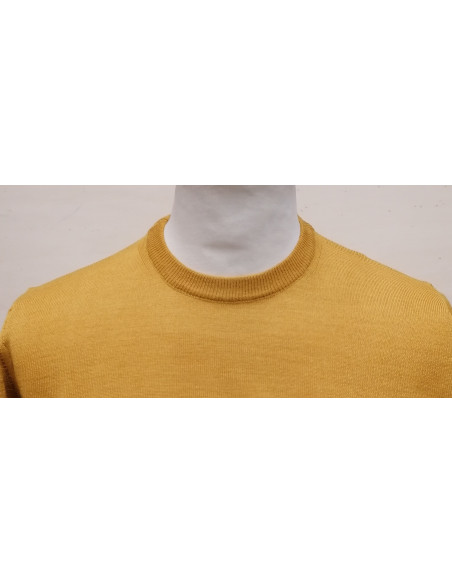 Maglione Uomo Lana Merino Girocollo Maglia Manica Lunga Sottile Casual Maglione Uomo Lana Merino Girocollo Maglia Manica Lunga Sottile Casual