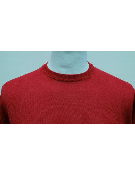 Maglione Uomo Lana Merino Girocollo Maglia Manica Lunga Sottile Casual Maglione Uomo Lana Merino Girocollo Maglia Manica Lunga Sottile Casual