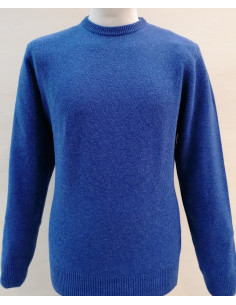 Maglione Uomo Girocollo In Lana Shetland