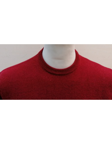 Maglione Uomo Girocollo In Lana Shetland