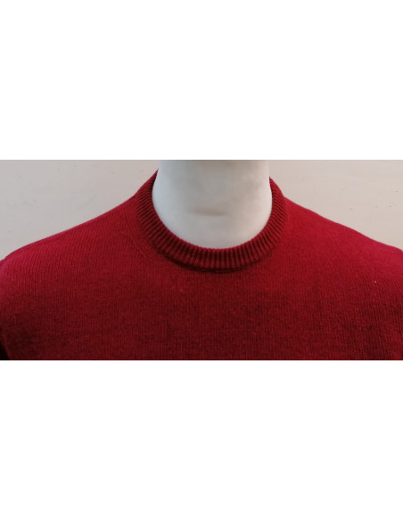 Maglione Uomo Girocollo In Lana Shetland Maglione Uomo Girocollo In Lana Shetland