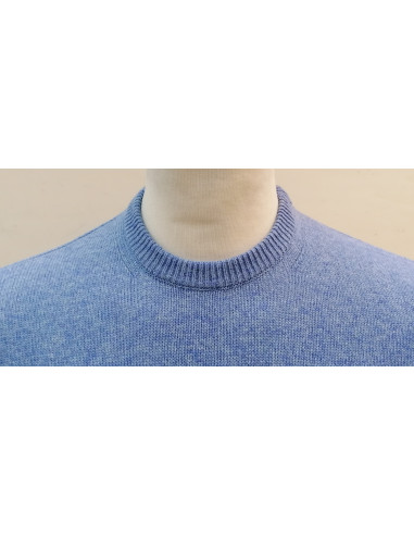 Maglione Uomo Girocollo In Lana Shetland