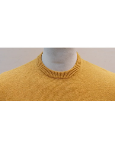 Maglione Uomo Girocollo In Lana Shetland