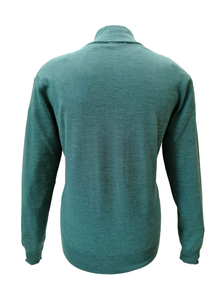 Maglione Uomo Lana Merino 1/2 Zip Mezzo Collo Maglia Sottile Casual Maglione Uomo Lana Merino 1/2 Zip Mezzo Collo Maglia Sottile Casual