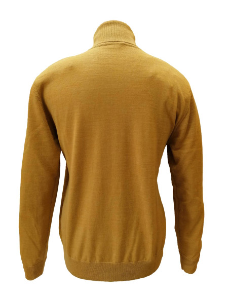 Maglione Uomo Lana Merino Collo Alto Maglia Manica Lunga Casual Maglione Uomo Lana Merino Collo Alto Maglia Manica Lunga Casual