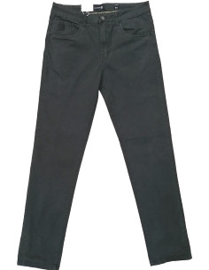 Pantalone 5 tasche in caldo cotone stretch regular fit 2