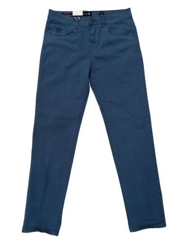 Pantalone 5 tasche in caldo cotone stretch regular fit